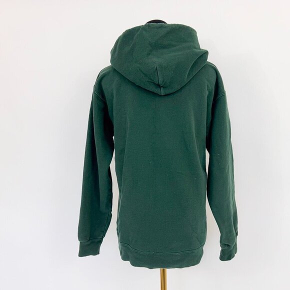 THRASHER LOGO GREEN HOODIE * FLAWS SHOWN - Picture 2 of 10